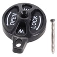 thumbnail image 3 of GLFILL Road Bike Front Fork Lock Cap Shoulder Control Lock Cover Manual Lockout Assembly For SR For SUNTOUR Lockcover Accessories Black, 3 of 9