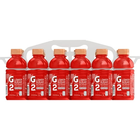 UPC 052000122022 product image for Gatorade G2 Thirst Quencher Lower Sugar Sports Drink, Fruit Punch, 12 oz Bottles | upcitemdb.com