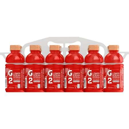 UPC 052000122022 product image for Gatorade G2 Thirst Quencher Lower Sugar Sports Drink, Fruit Punch, 12 oz Bottles | upcitemdb.com