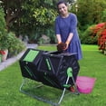 thumbnail image 5 of Miracle-Gro DFDC210 Double 105L 28 Gallons Poubelle Tumbling Composteur de Sol de Jardin, 5 of 5