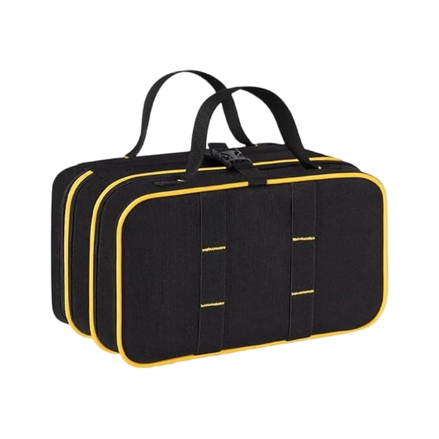 Bolsa enrollable para herramientas, organizador de herramientas, bolsa de almacenamiento, para herramientas manuales de electricista, papá y hombre.