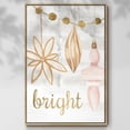thumbnail image 2 of Elegant Ornaments Collection B - Framed Gallery Wrapped Holiday Canvas - 27 x 41 - Natural Wood Frame, 2 of 8