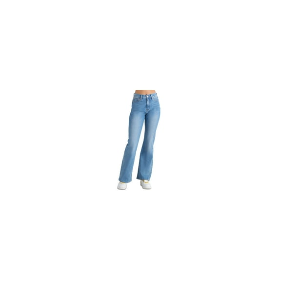 Petite High-Rise Bootcut Jeans Medium Light Wash 27P