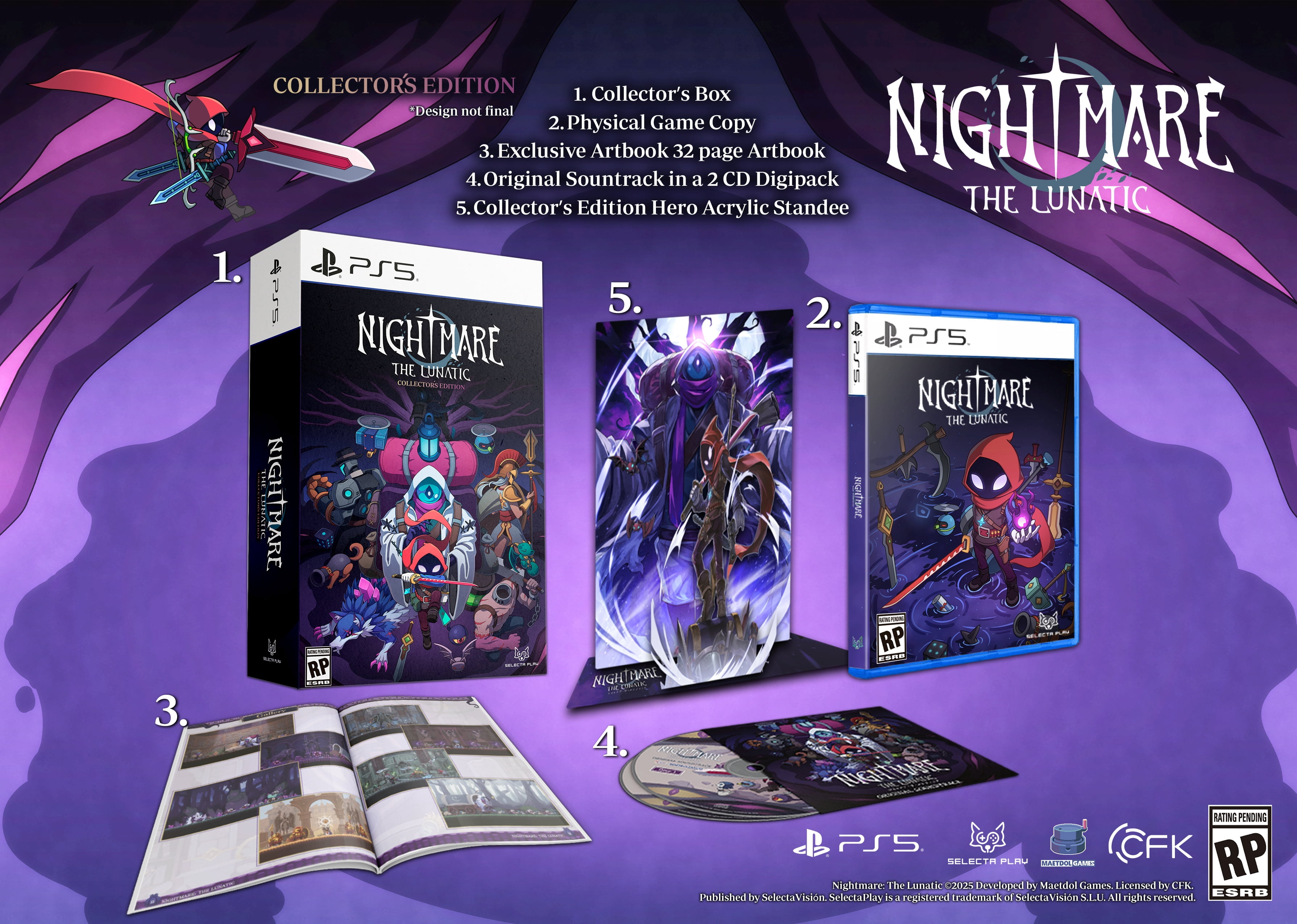 Nightmare: The Lunatic Collector's Edition - PlayStation 5 Game