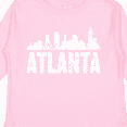 thumbnail image 4 of Inktastic Atlanta Skyline Grunge Boys or Girls Long Sleeve Toddler T-Shirt, 4 of 5