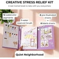 thumbnail image 2 of Hbtdoern Creative Stress Relief Kit, 2026 New Paint Art Watercolor Books Painting Kit, Watercolor Painting Book for Adults, for Beginners, Art Therapy Travel Set, 2 of 7
