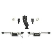 Fabtech 19-20 Ford F450/F550 4WD Dual Steering Stabilizer System w/DL 2.25 Resi Shocks - FTS22314