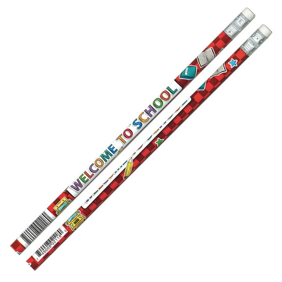 Moon Products Welcome to School! Pencil, Pack of 144
