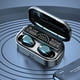 thumbnail image 4 of Auriculares inalámbricos Bluetooth 5.2 | Sonido estéreo de alta fidelidad | Estuche de carga con pantalla LED 1200mAh | Resistente al agua IPX7 | Cancelación de ruido | Controles táctiles | Mini, 4 of 9