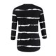 thumbnail image 4 of ICHUANYI Clearance Women's Fashion Printed Loose T-shirt Mid-length 3/4 Sleeves Blouse Round Neck Casual Tops(Black, S) ICHUANYI WER2023081509344, 4 of 4