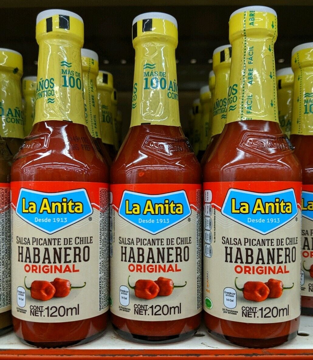 (12 pack) La Anita Red Pepper Sauce