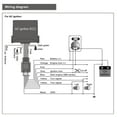 thumbnail image 2 of Steelmate 986E 1 Way Motorcycle Alarm System Remote Engine Start Motorcycle Engine Immobilization with Mini, 2 of 8