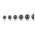 thumbnail image 6 of 14K Gold 11-12mm Tahitian South Sea Multicolor Cultured Pearl Bracelet - AAAA Quality, 6 of 7