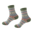 thumbnail image 3 of amagogo 3xMens Thick Winter Wool Socks Soft Warm Socks Casual Crew Socks Pcs, 3 of 9