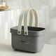 thumbnail image 2 of Cesta de ducha portátil tipo puf para guardar artículos de baño y ducha., 2 of 7