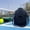Black, variant on DYNWAVECA Pickleball Paddle Bag Premium Neoprene Storage Bag Pickleball Crossbody Bag Detachable Adjustable Shoulder Strap for Training White