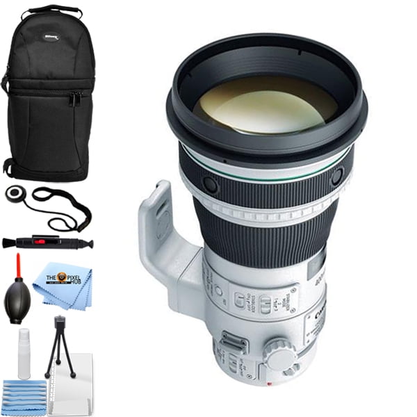 Canon Ef 400mm F 4 Do Is Ii Usm Lens Bundle With Sling Backpack Lens Cap Keeper Lens Cap Keeper Blower Microfiber Cloth And Cleaning Kit Walmart Com Walmart Com