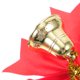thumbnail image 3 of Decoraciones navideñas de 10 piezas colgantes de Navidad Bowknot Bell Pendiente de Navidad Ornamentos colgantes, 3 of 5