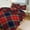 style-1, variant on Red Colored Diamond Grid 3D Duvet Cover Set Quilt Cover Theme of for Bedroom Decoration