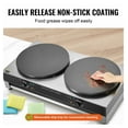 thumbnail image 4 of Commercial Crepe Maker 16 Inch Double Head - 3400W Electric Crepe Machine - Stainless Steel, Adjustable Temp, Non-Stick, 4 of 7