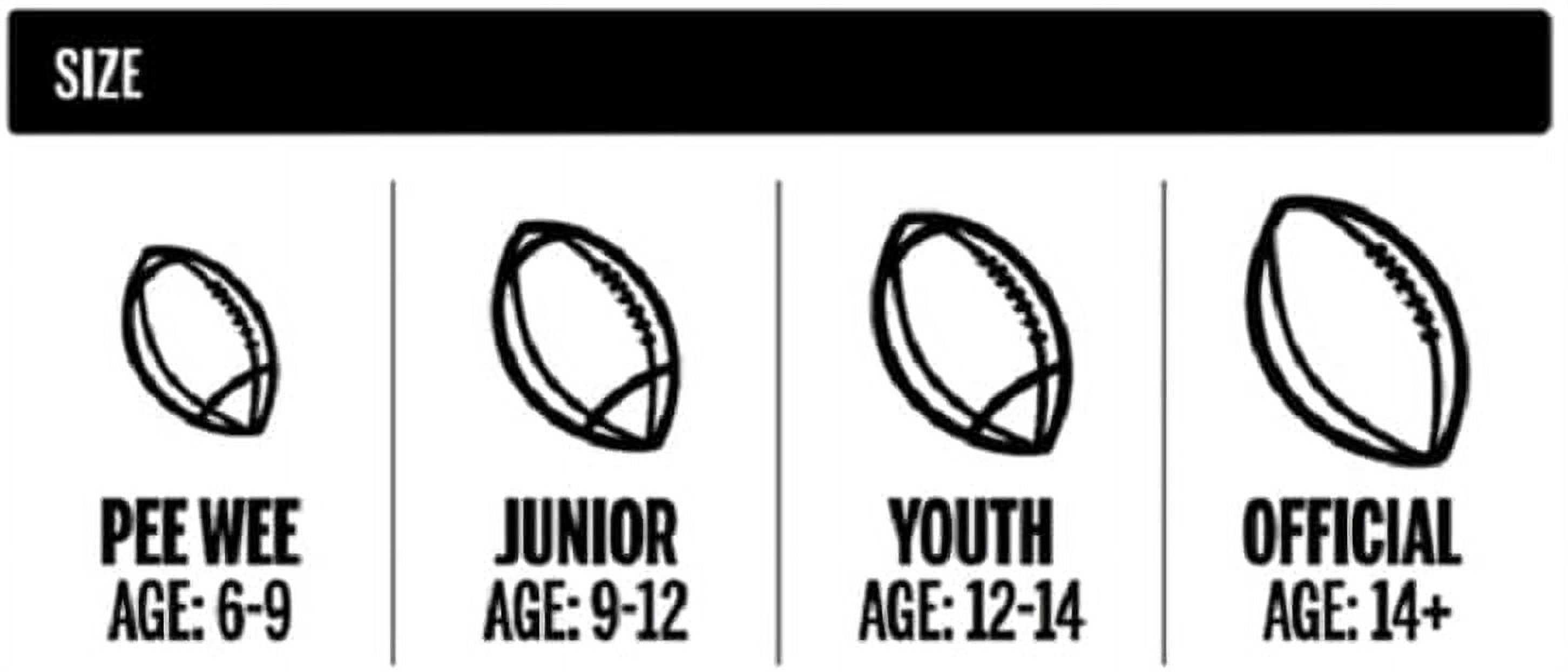 Wilson Luminous Glow Football - Junior Size, Green