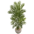thumbnail image 1 of Nearly Natural 5646 5 ft. Areca Palm Artificial Tree in Bowl Planter, 1 of 1
