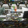 thumbnail image 3 of Chalkboard Graduation Paper Beverage Napkins, 5in, 16 Count, 3 of 3
