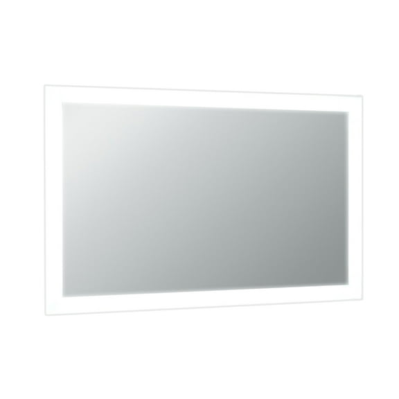 eviva  Frame 47" x 28" Rectangular Frameless Mirror - Clear