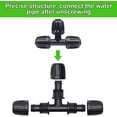 thumbnail image 2 of of 10 Garden Hose Connector, Plastic 3 Way Connectors 16mm Watering Adapter Tap Watering Accessories, 2 of 5