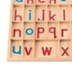 thumbnail image 2 of Alfabeto móvil Montessori, letras de madera, escritura, objetos de lenguaje para niños 5 paquetes de letras, 2 of 9