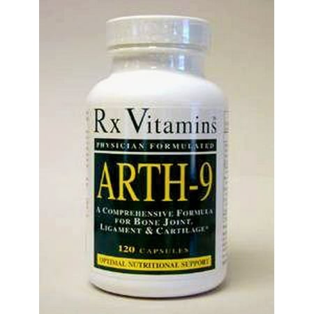 Rx Vitamins - Arth-9 120 Caps Vitamins for Joint NOG Exp.11.19