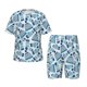 thumbnail image 1 of Balery Winter Knit Hat and Socks Conjunto de Pijama Infantil de Manga Corta con Estampado – Ropa de Dormir de Algodón Suave-X-Large, 1 of 6