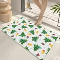 thumbnail image 4 of Dmlowu Christmas Tree Doormat, Soft Non Slip Christmas Bathroom Rugs, 16x24" Quicker Dry Christmas Front Door Mat, Washable Rug for Bathroom Bedroom, Merry Christmas Welcome Mat, 4 of 6