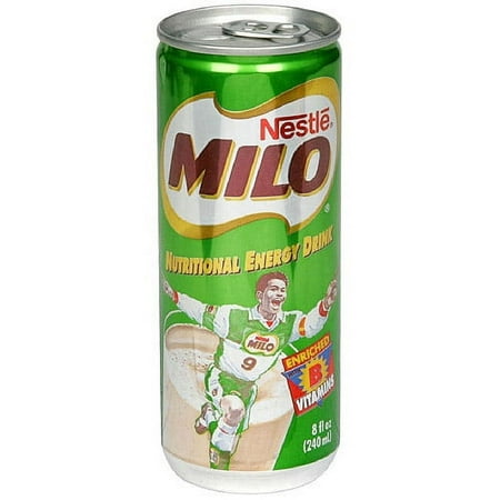 Nestle Milo Chocolate Nutritional Energy Drink, 8FO (Pack of 24)