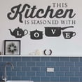thumbnail image 1 of Adhesivo de pared con diseño artístico "Amor", extraíble, de PVC, con dibujos animados, adhesivo de pared extraíble Adhesivo de pared fabricado para durar, 1 of 12