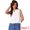 White, variant on DARING DIVA Women's Sleeveless V Neck Solid Loose Casual Top S Pink