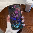 thumbnail image 1 of Funda de cuero de lujo para iphone 14, 13, 12, 11 Pro, 13Pro, 14Pro, Max, 7, 8 Plus, X, XR, XS, Max, XSMax, SE, 2020, 2022 Fivean unisex, 1 of 2