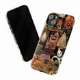 thumbnail image 3 of Vintage Halloween Collage iPhone Case – Retro Ghosts, Pumpkins, and Spooky Art – Protective Cover for iPhone 16 15 14 13 12 11 Pro Max Plus Mini, 3 of 6