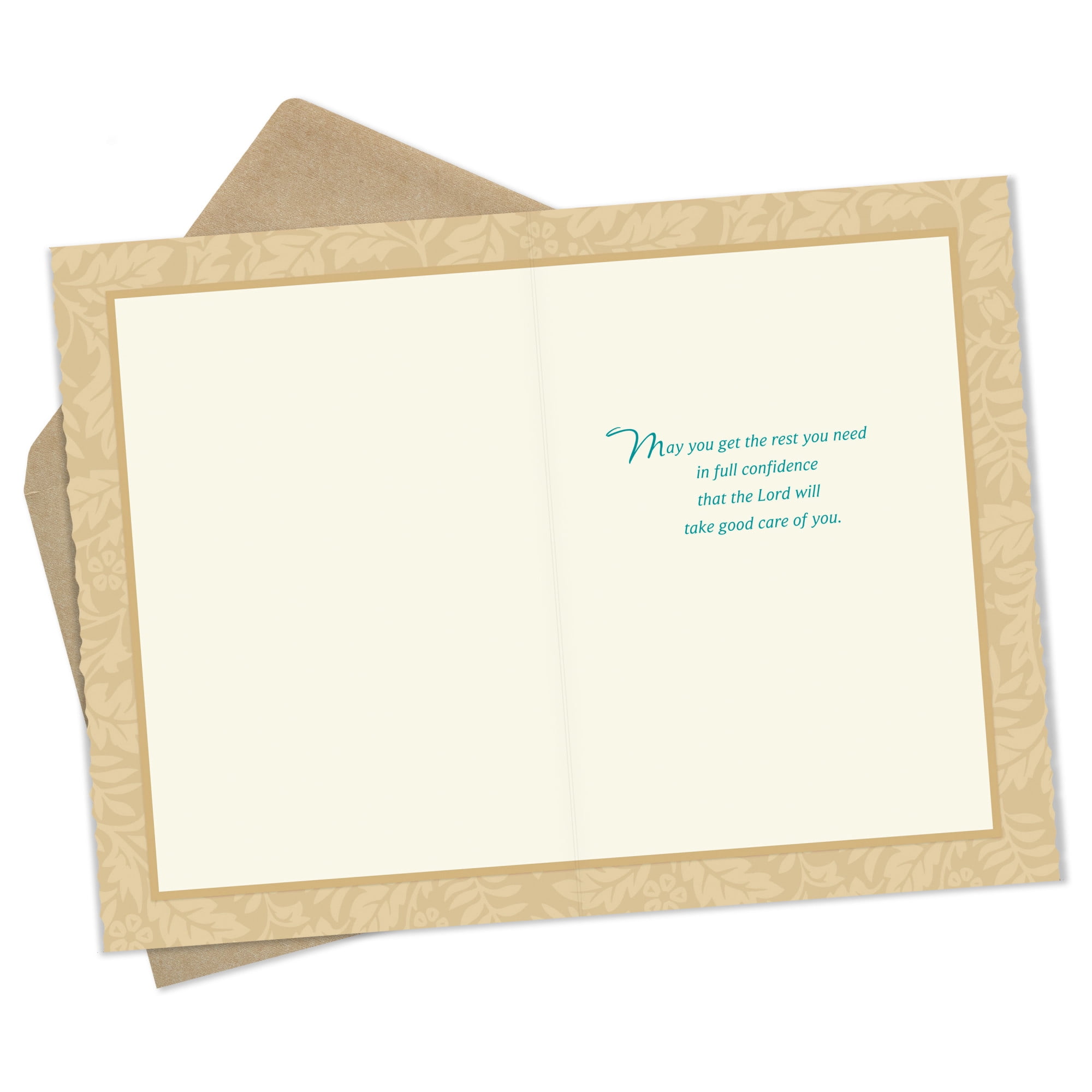 Hallmark Mahogany Get Well Card (May the Lord Take Good Care of You)
