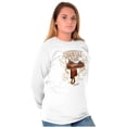 thumbnail image 4 of Country Strong Western Rodeo Cowgirl Long Sleeve TShirt Men Women Brisco Brands L, 4 of 6