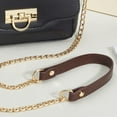 thumbnail image 6 of 46.46 Inch PU Leather Purse Handles Gold Chain Strap Leather Shoulder Crossbody Chain Handbag Replacement Strap Imitation Leather, 6 of 8