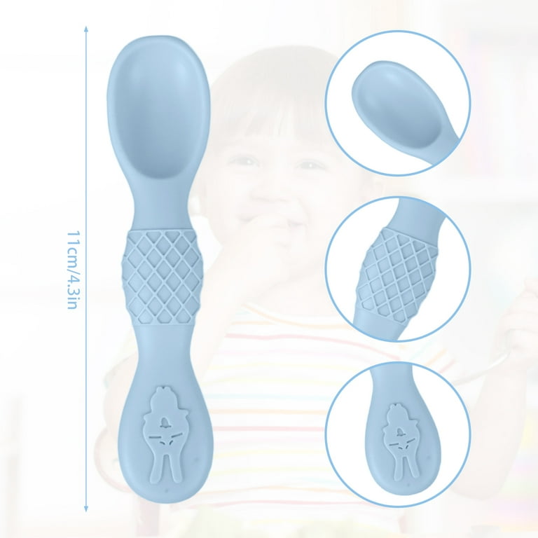 Silicone Baby Feeding Spoons [6 Pack] First Stage Baby Infant Spoons - Baby  Utensils Soft Training Spoon Self Feeding Chew Spoon - China Baby Feeding  Spoon and Baby Spoon price