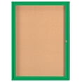 thumbnail image 1 of Aarco Products DCC4836RIG 36 Po W x 48 Po H Éclairé Panneau d'Affichage Fermé - Vert, 1 of 1