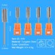 thumbnail image 3 of Brocas para uñas de carburo de tungsteno 4XC, cabezal de molienda de barril pequeño, máquina cortadora, lijadora, herramientas de diseño de uñas DIY de 3/32", 3 of 5