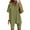 Green, variant on Aloohaidyvio Womens T-Shirts ,Womens Fashion V-Neck Blouse Short Sleeve Tops Shorts Casual Suit Sets
