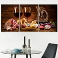 thumbnail image 2 of wall26 Canvas Print Wall Art Set Charcuterie Platter Wine Smorgasbord Drinks &amp; Cocktails Food Photography Scenic Realism Decorative Modern Contemporary for Living Room, Bedroom, Office - 24", 2 of 5