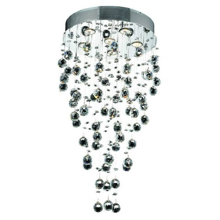 

32 in. 6-Light Pendant in Chrome