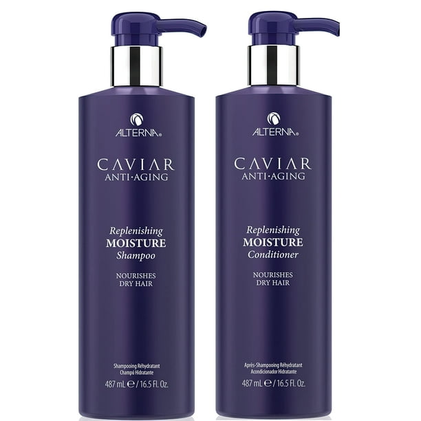 Champú/acondicionador Alterna Caviar Antiedad 490 ml (paquete de 2)