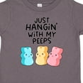 thumbnail image 4 of Inktastic Easter Just Hangin' with My Peeps Boys or Girls Toddler T-Shirt, 4 of 5