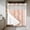 White, variant on Black Boho Geometric No Hook Shower Curtain Waterproof, Bathroom Curtains with Snap in Liners and See Through Top Window, Vintage Southwestern Stripes Hotel Style Bathtub Curtains Shower 72"Wx96"L